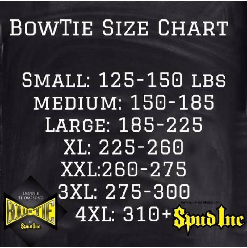 Spud, Inc. Formal Bowtie | Donnie Thompson Formal Bowtie (X-Large 225-260 LBS)