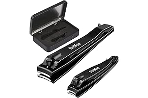Perfect Nail Care with Hawatour's Professional Nail Clipper Set