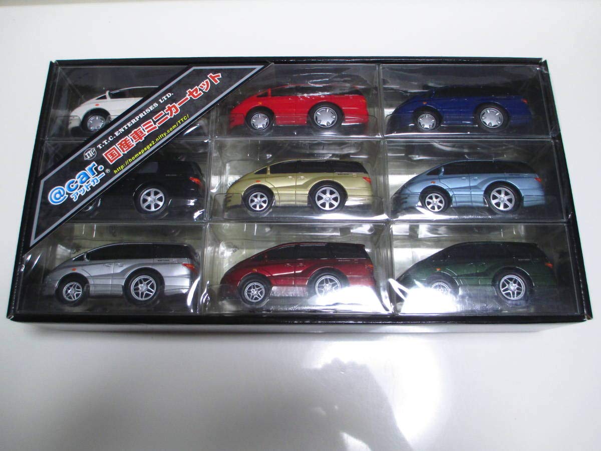 Amazon | ミニカー 2代目エスティマ ESTIMA プルバックカー ミニカー 