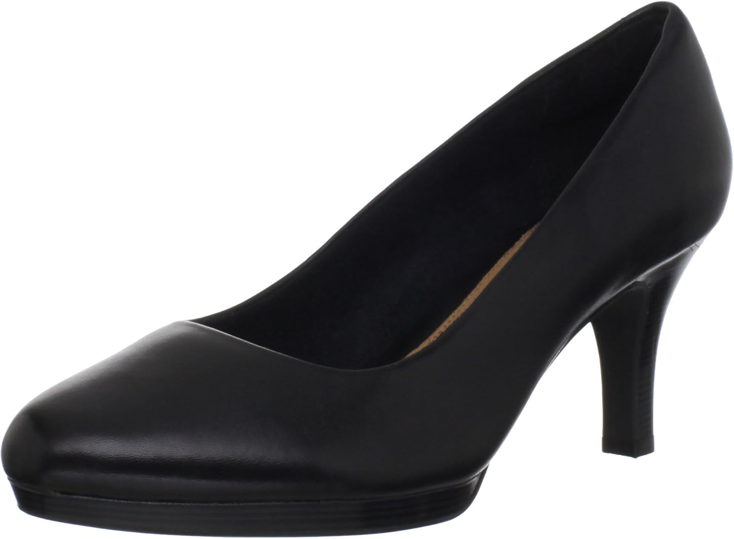 clarks heels for women black