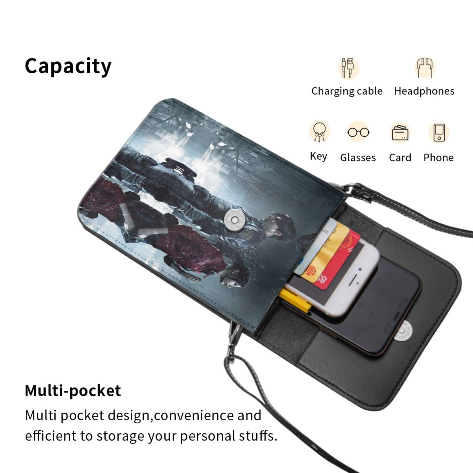 Amazon.co.jp: バイオハザード RE2 スマホポーチ ショルダー