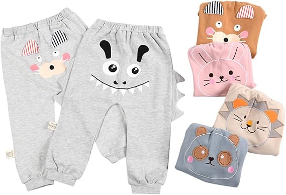 Amazon Co Jp ベビー服 ロングパンツ 長ズボン 子供服 女の子 男の子 綿生地 2枚セット スウェットパンツ 可愛い 動物 ベビーウェア 赤ちゃん ズボン 春 秋 幼児服 おしゃれ ゆったり ボトムス バックプ スポーツ 普段着 73 80 90 グレー 怪獣 くま 73