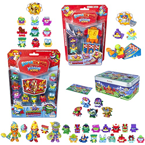 SuperThings Kazoom Kids - Bl&iacute;ster 10 Pack y Pack Sorpresa 20 Sets | Contiene...