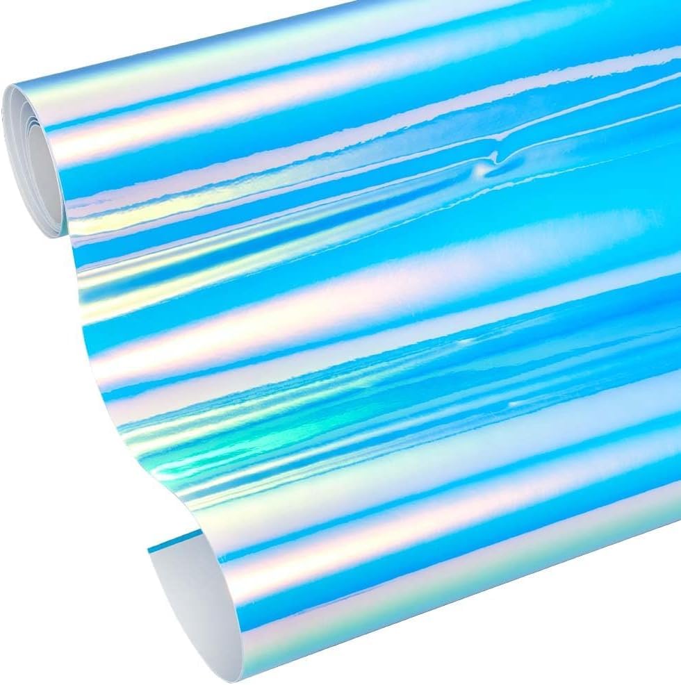 Blueshyhall Pellicola per auto in argento glitterato, per interni ed