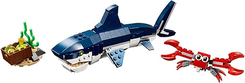 Miniatura 5 de LEGO Creator 31088 - Juego de juguetes de construcción de criaturas de mar profundo 3 en 1 para niños niños y niñas a partir de 7 años 230 piezas