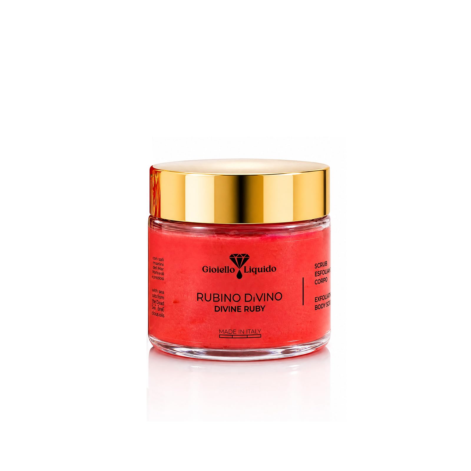 Gommage corps anti-cellulite aux sels marins pour douche et sauna - Exfoliant à l'huile de jojoba protectrice - Gommage Corps Exfoliant Raffermissant Corps 200 ML