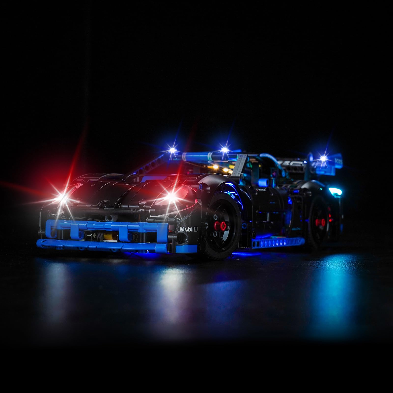 LocoLee Led Light Set Compatible with Lego Porsche GT4 e-Performance Race Car Led Decoration Lighting Kit Compatible with Lego 42176 Building Blocks Model,Only Lights Set,No Model (Standard Version)