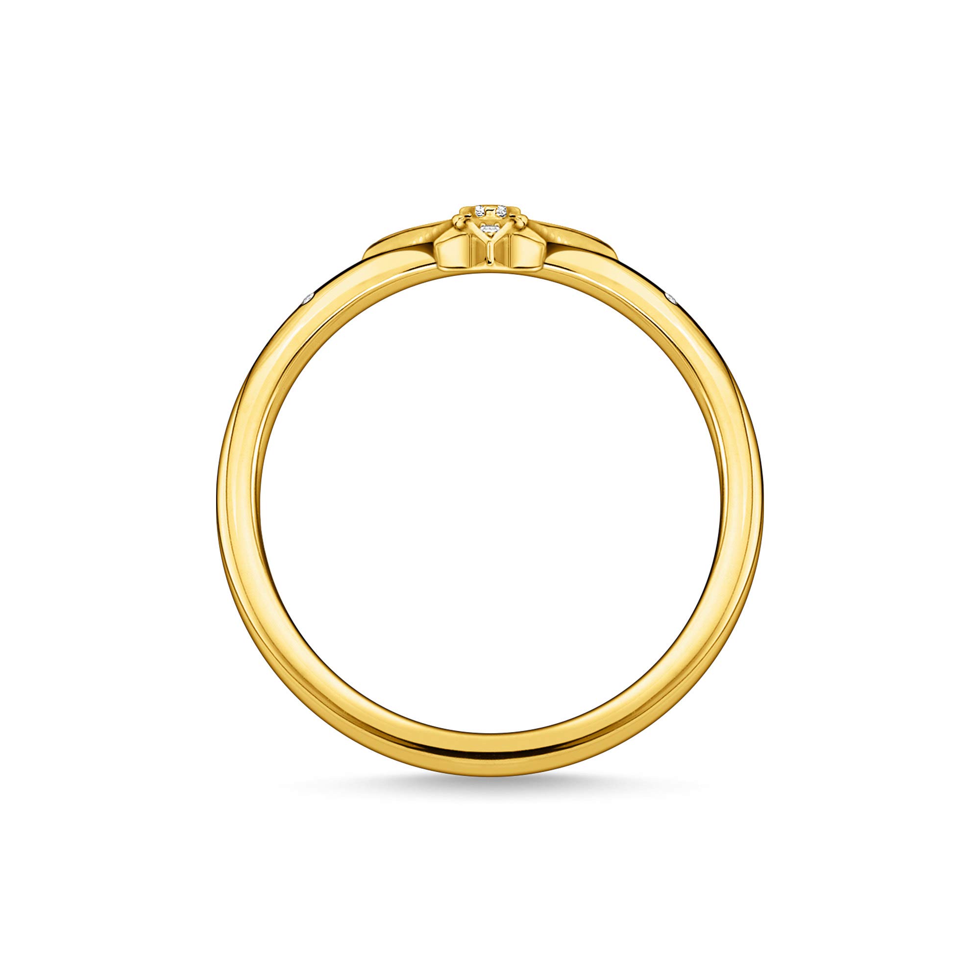 THOMAS SABO Ring Stern mit Steinen 925 Sterling Silber TR2317