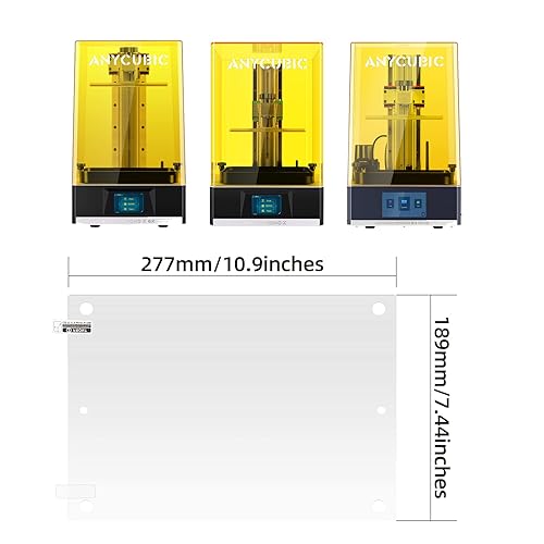 Miniatura 7 de chitu systems 2.0 Impresoras 3D de resina Pantalla 3 piezas Película protectora para impresoras SaturnSaturn S Protector de pantalla LCD