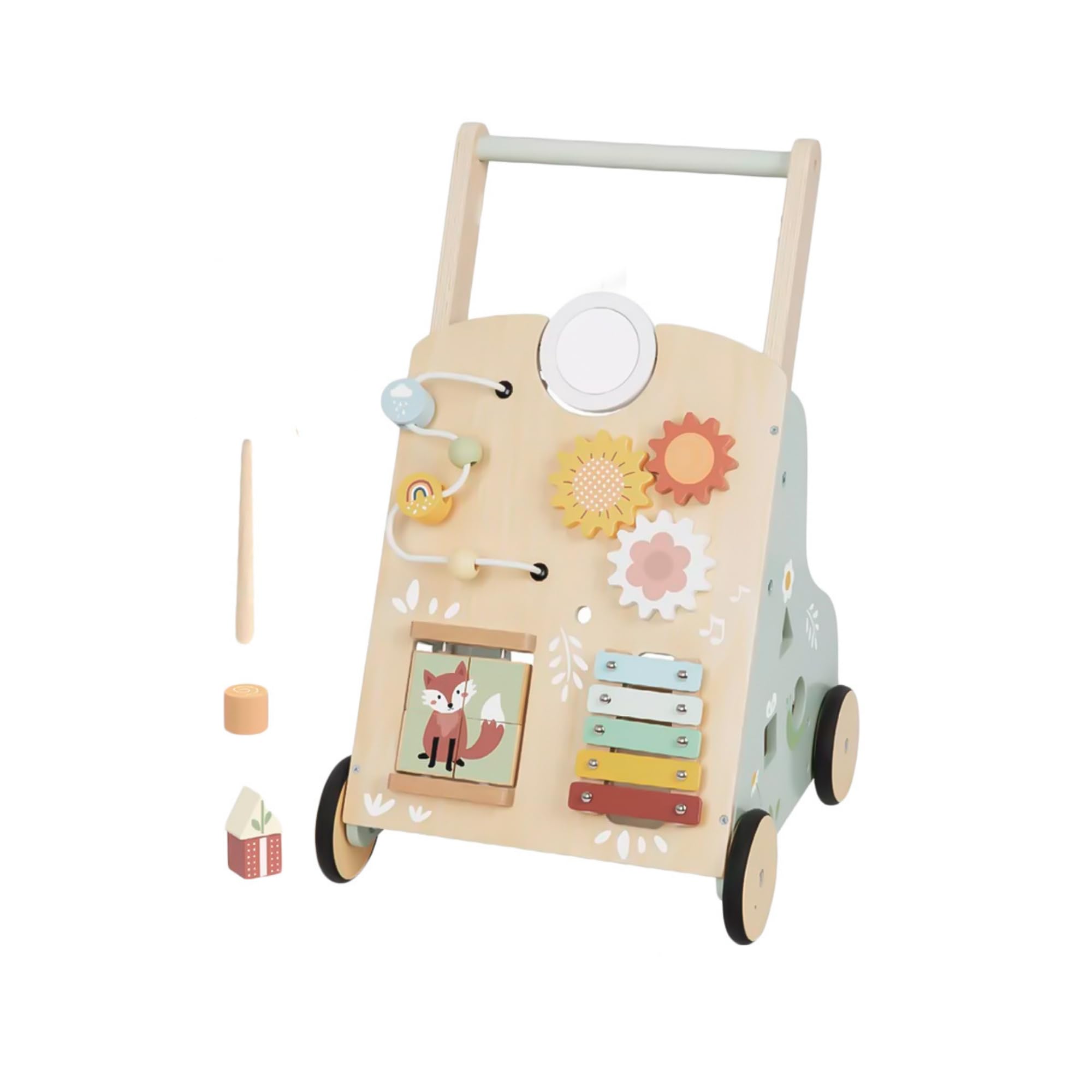 Trotteur pour bébé 18 mois avec activités d'éveil audiovisuel - 7