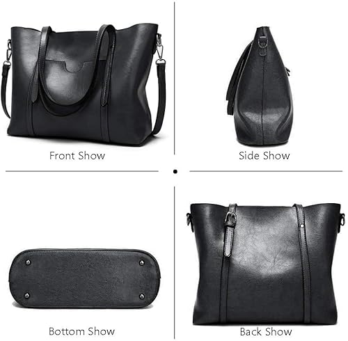 Bestou Purses And Handbags For Women Large Shoulder Tote Satchel Purse Work Bags With Matching Wallet thumb #5