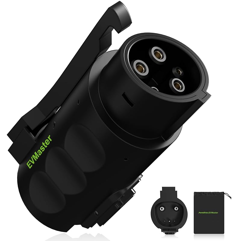 Adaptador Tesla para J1772 EVMaster 80 A 240 V para carregamento de veículos elétricos