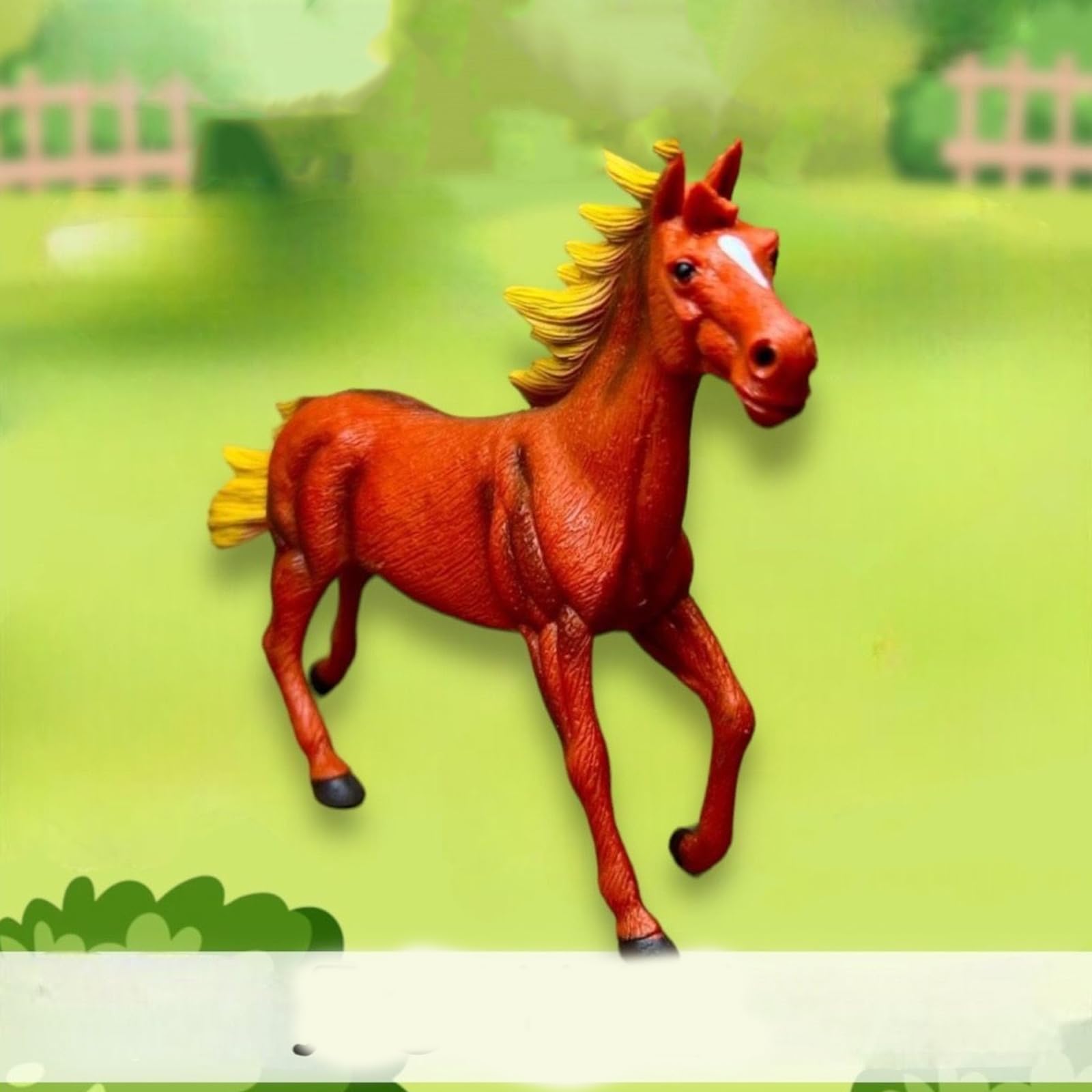 6 realistici Figure Animali da Fattoria Set Figurine plastica da Fattoria playset per Bambini Giochi educativi e Decorazioni per la casa Figurine Animali realistici