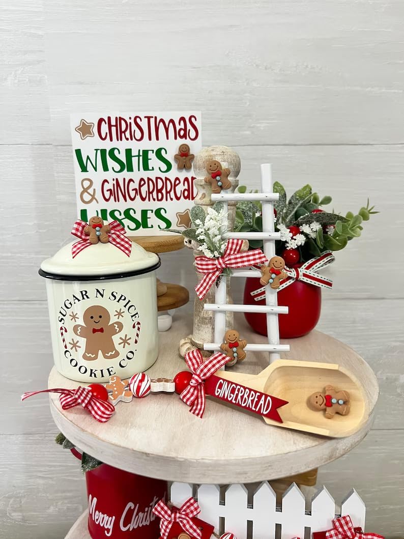 9PCS Christmas Self-Adhesive Silk Screen Stencils,Santa Claus Screen Printing Stencils for Craft Xmas Chalk Stencil Transfers Reusable Stencils for Painting on Wood T-Shirt Fabric Farmhouse Sign