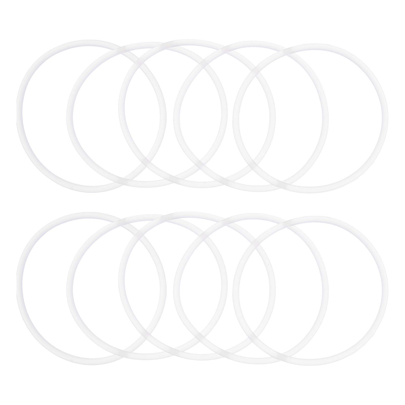 MUCKLILY Seal Kit for Water Purifier 10pcs Silicone Seal Ring Gasket Washer Easy Install