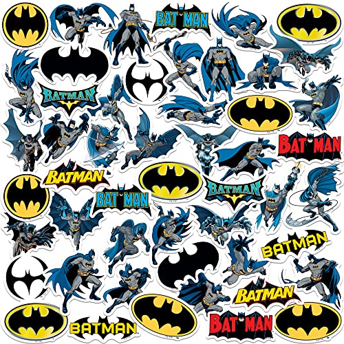 Batman - Character Poses 50CT Sticker Pack Large Deluxe Stickers ...