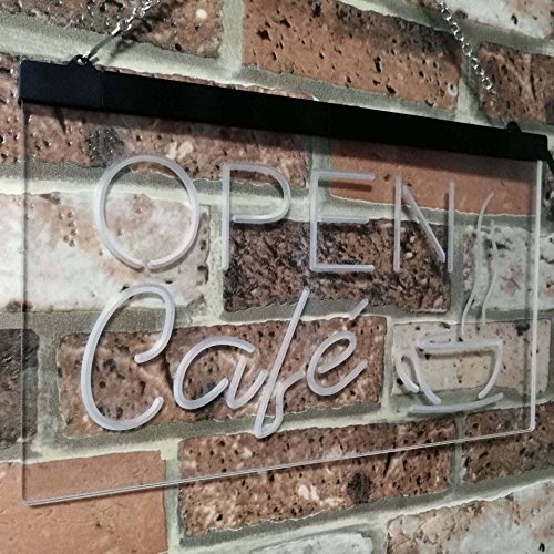 Advpro Café Open Coffee Kitchen Decoration Bar Beer Dual Color Led Neon Sign Red & Yellow 12" X 8.5" St6S32-I2011-Ry #TOP3