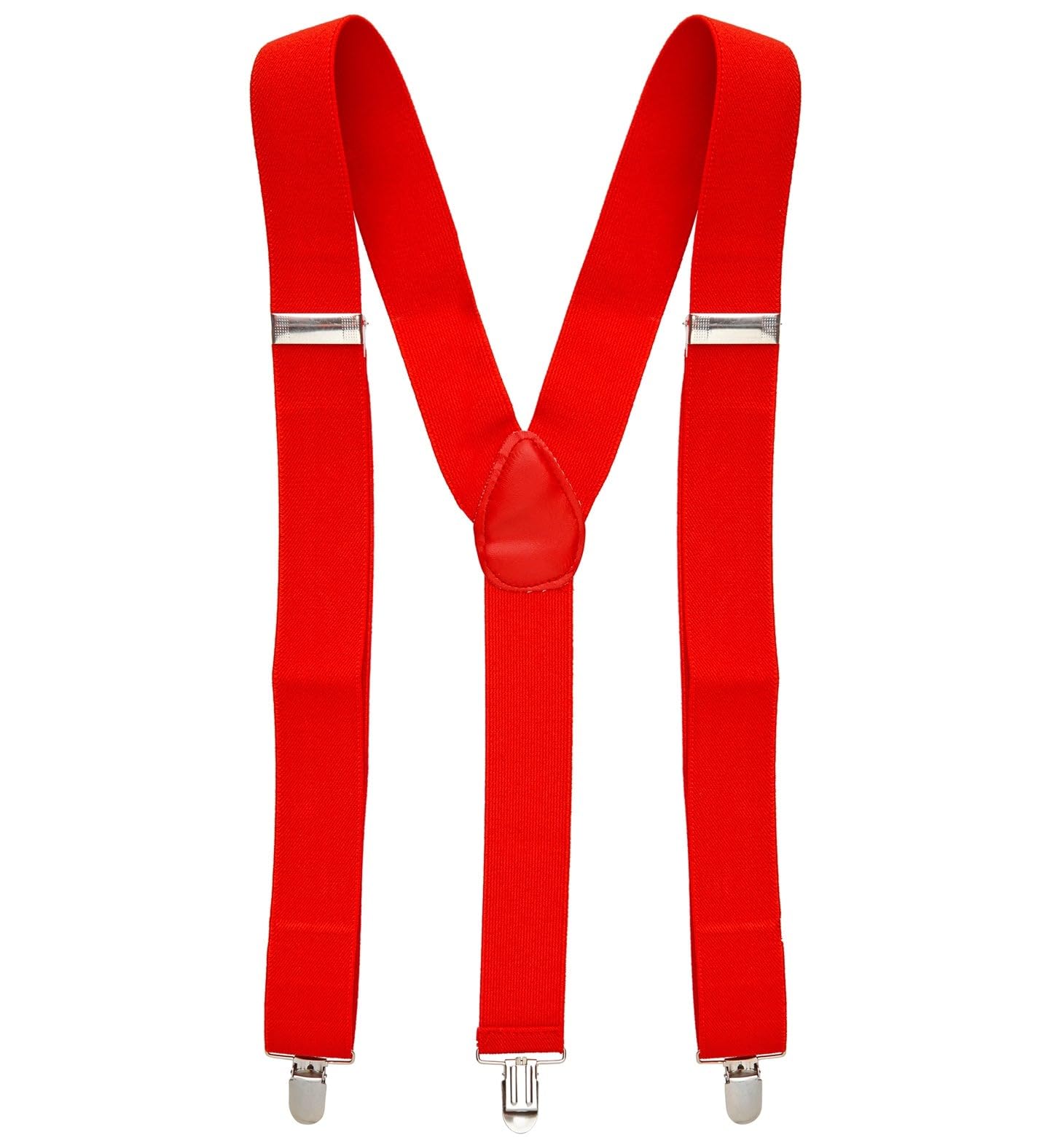 Wicked Costumes Adult Unisex Adjustable Red Braces Fancy Dress Accessory