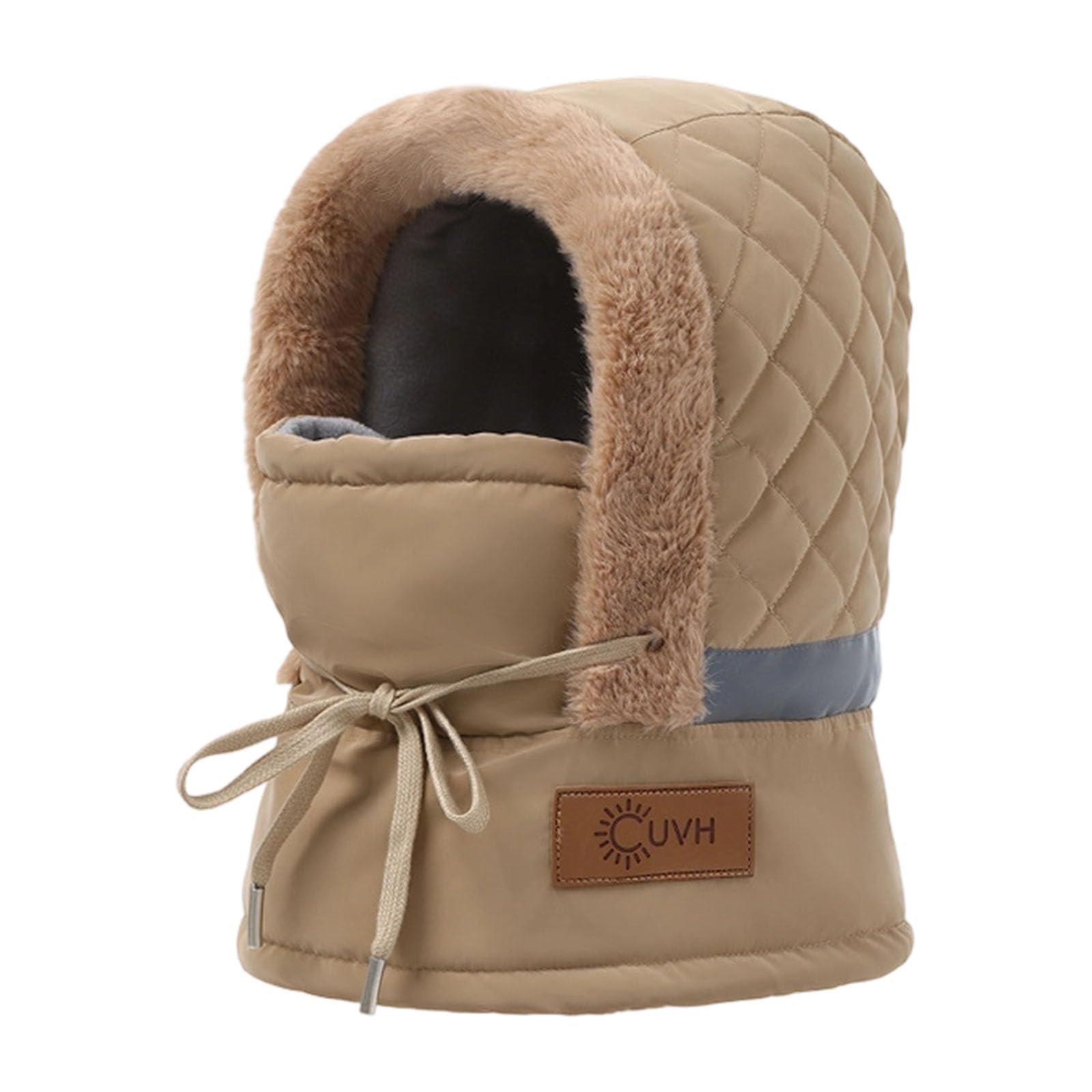 Bonnet d'hiver thermique sans bord finitions doublure polaire