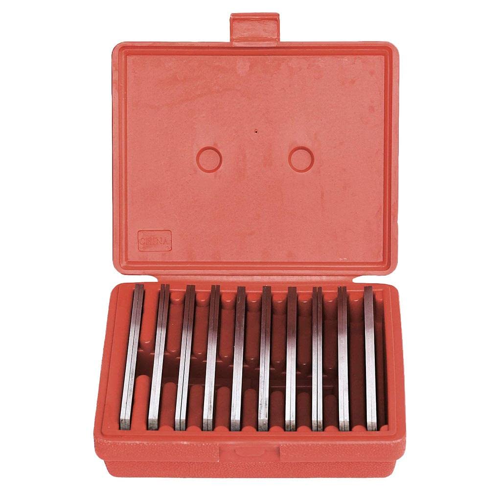 LOOM TREE® 10Pair 20Pcs Machinist Steel Parallel Set Precision Gauge Blocks 1/8'' X 6'' | Light Equipment & Tools | Hand Tools | Clamps-picture-27