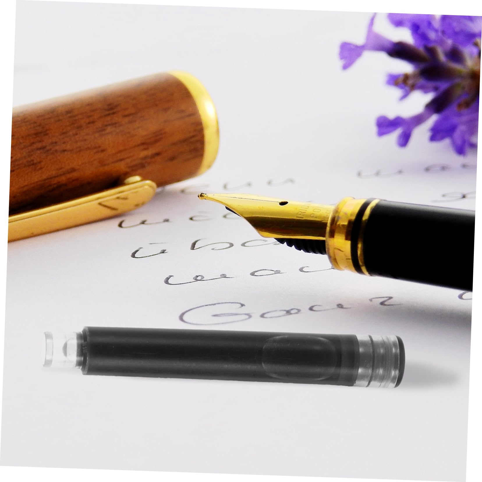 jojofuny 4 Ensembles Stylo Étudiant Stylo Plume Recharges De Stylo Gel Stylo À Encre Effaçable Gros Stylo Stylos Rechargeables Stylo Effaçable Stylo Plume Recharges 100 pièces * 4