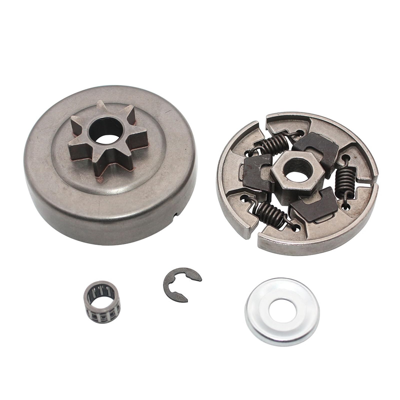 Clutch + Drum Spur Needle Cage 0.325-7T for Stihl 021 023 025 MS210 MS210C MS210Z MS230 MS230C MS230Z MS250 MS250C MS250Z