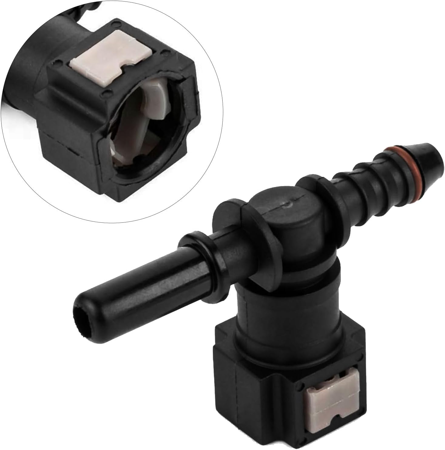 Lot de 2 raccords de conduite de carburant ID6 F+T 7,89 mm pour chauffage diesel, compatibles avec Opel Vivaro Primastar Trafic, idéal pour le raccordement de conduite de carburant