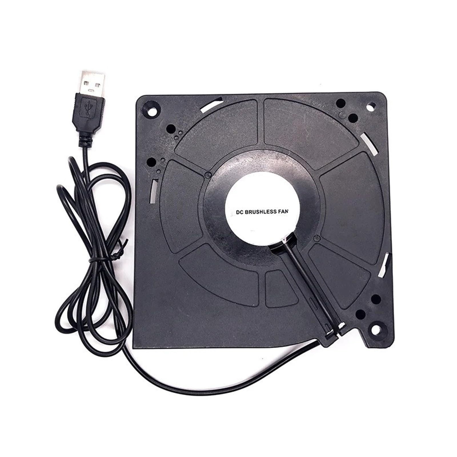 Genérico Ventilador USB Turbo 120x32mm, 5V, Doble Rodamiento De Bolas