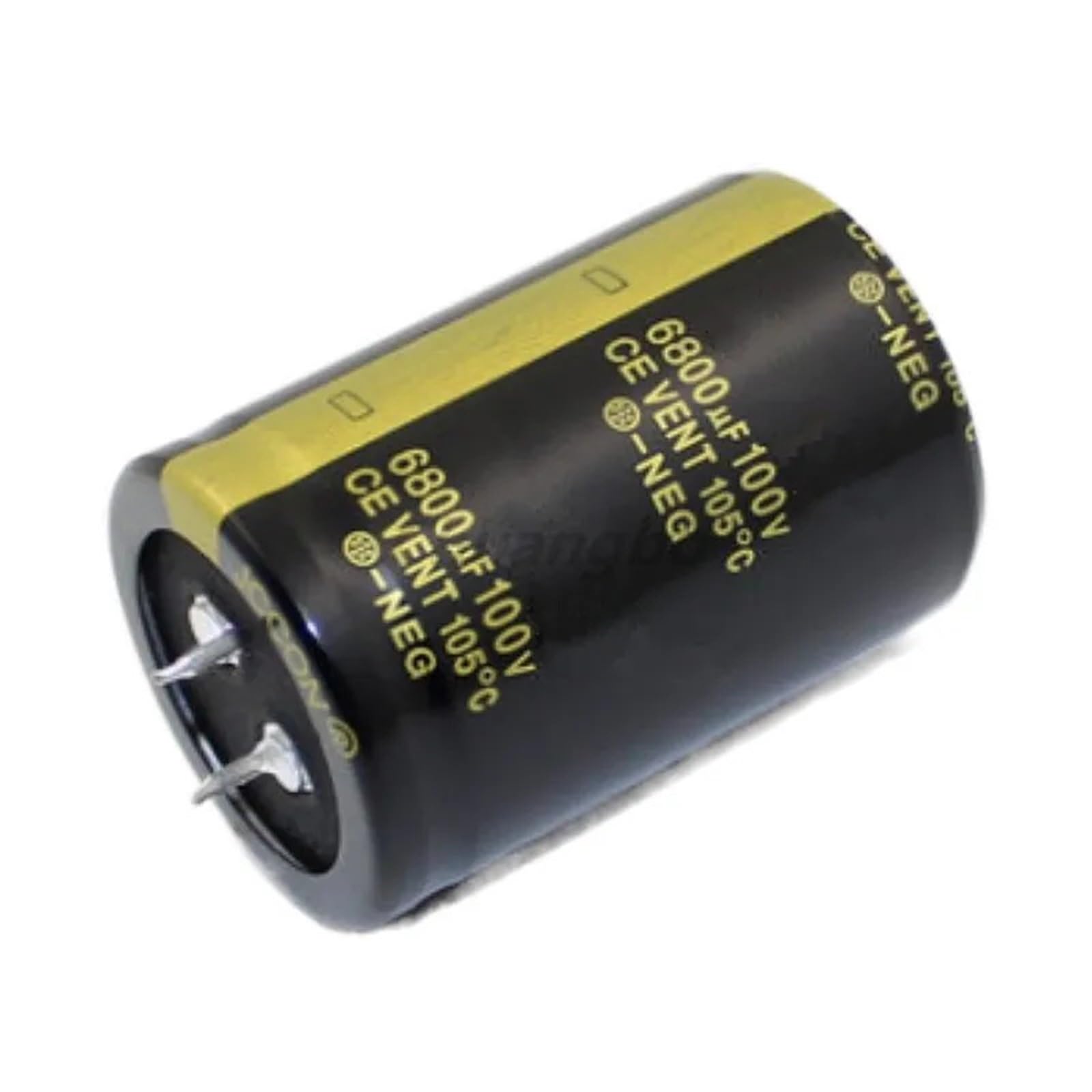Kondensator elektrolityczny Audio, 2-5 sztuk, 100V6800UF, 100V, 6800UF, 35x50MM, do wzmacniacza audio Hifi, głośnika wysokiej częstotliwości i basu (2 szt.)