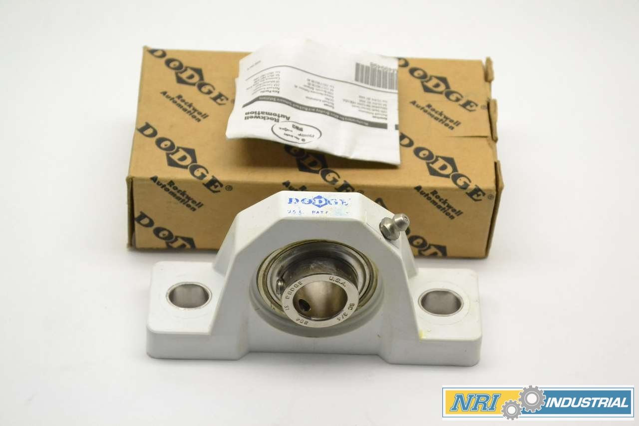 DODGE P2BSCEZ012PCR EZ KLEEN 2Bolt 204 3/4IN Pillow Block Bearing