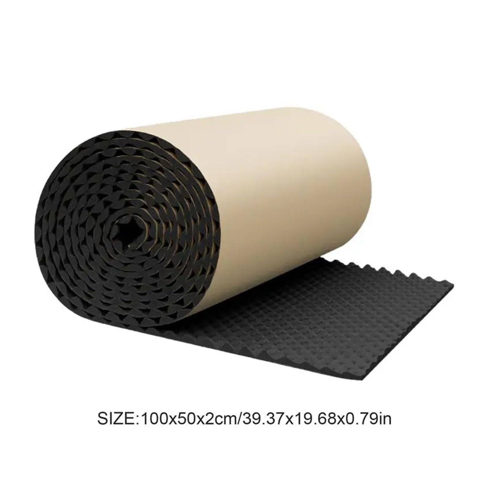 Paneles Sonido, Almohadillas Amortiguadora Barrera Impermeable Autoadhesivas Acolchado Prueba Agua, Estudio Coche, Absorbentes Acústicos Aislante Térmico Acústico