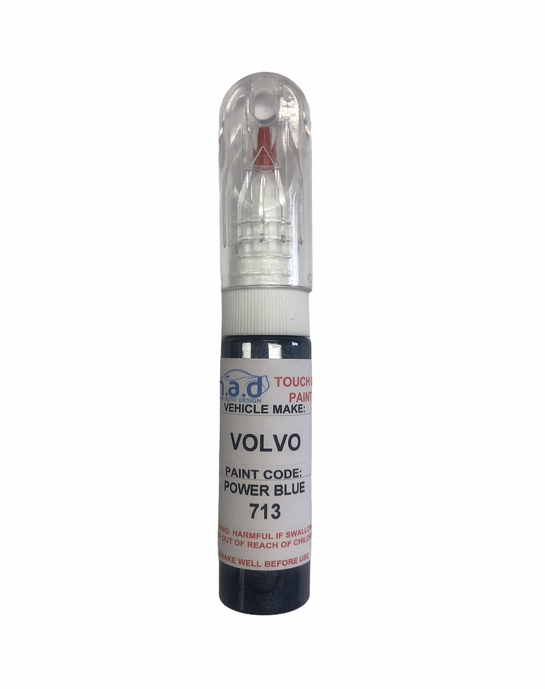 M.a.d Myldan Auto Design Just Paint Touch Up Paint Pen For Volvo Power Blue 713 Car Paint Touch Up Pen (Just Paint)