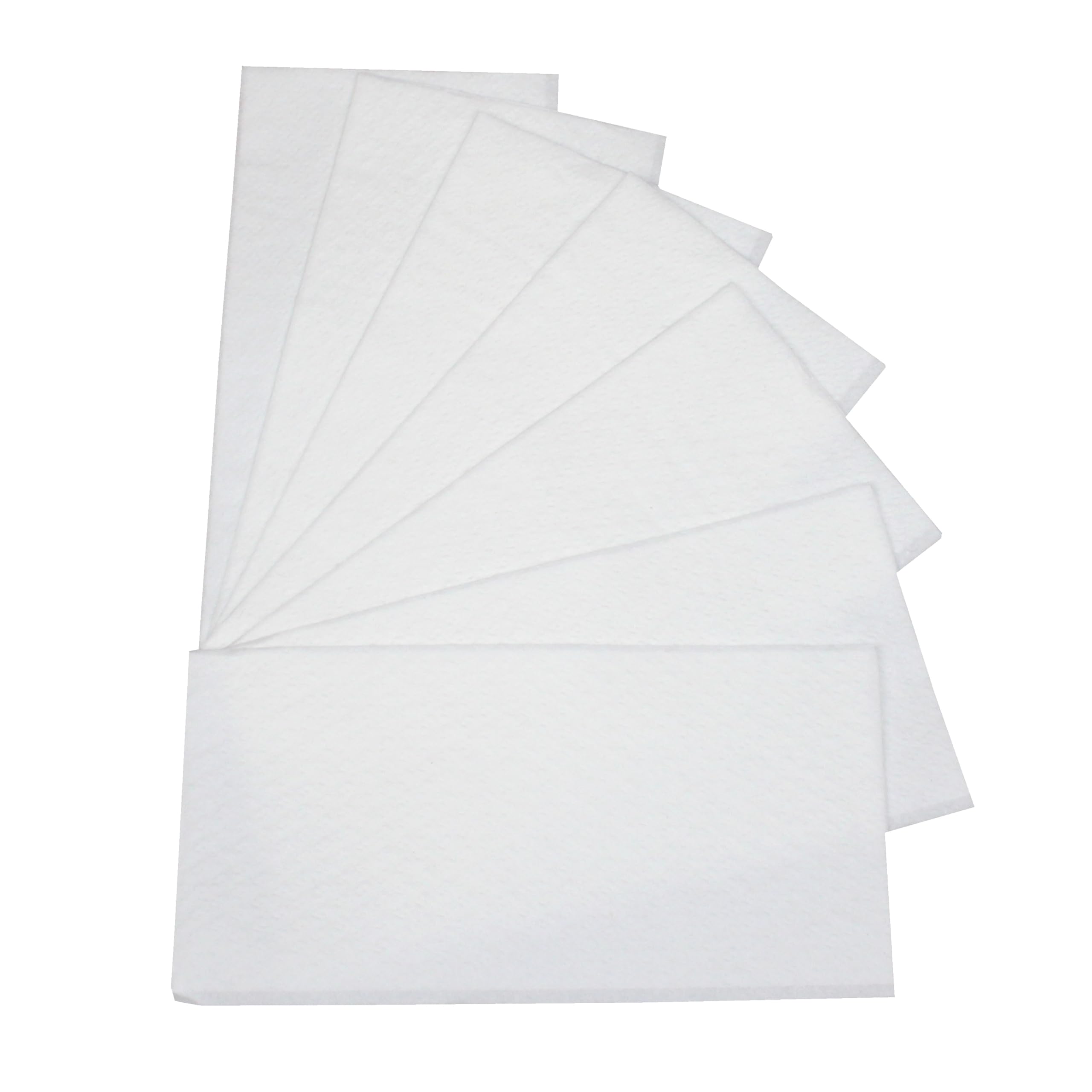 4500 weiße geprägte Servietten | 1/8 Kopf-Falzung | 32 x 32,5 cm | 1-lagig | Zellstoff | 9x500 Stück im Karton | rechteckig | gefaltet: 16x8,5 cm| Huchtemeier
