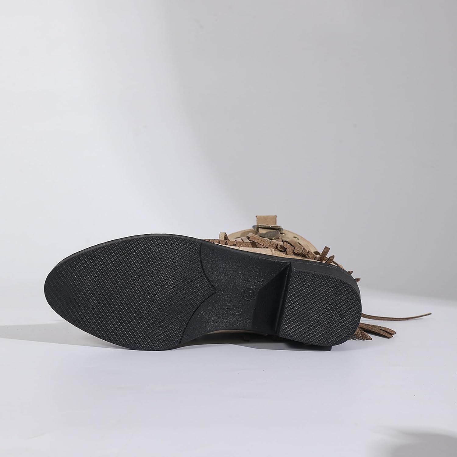 Damen Cowboystiefel 2025 - Westernstiefel Mit 5cm Absatz Und Perforierung