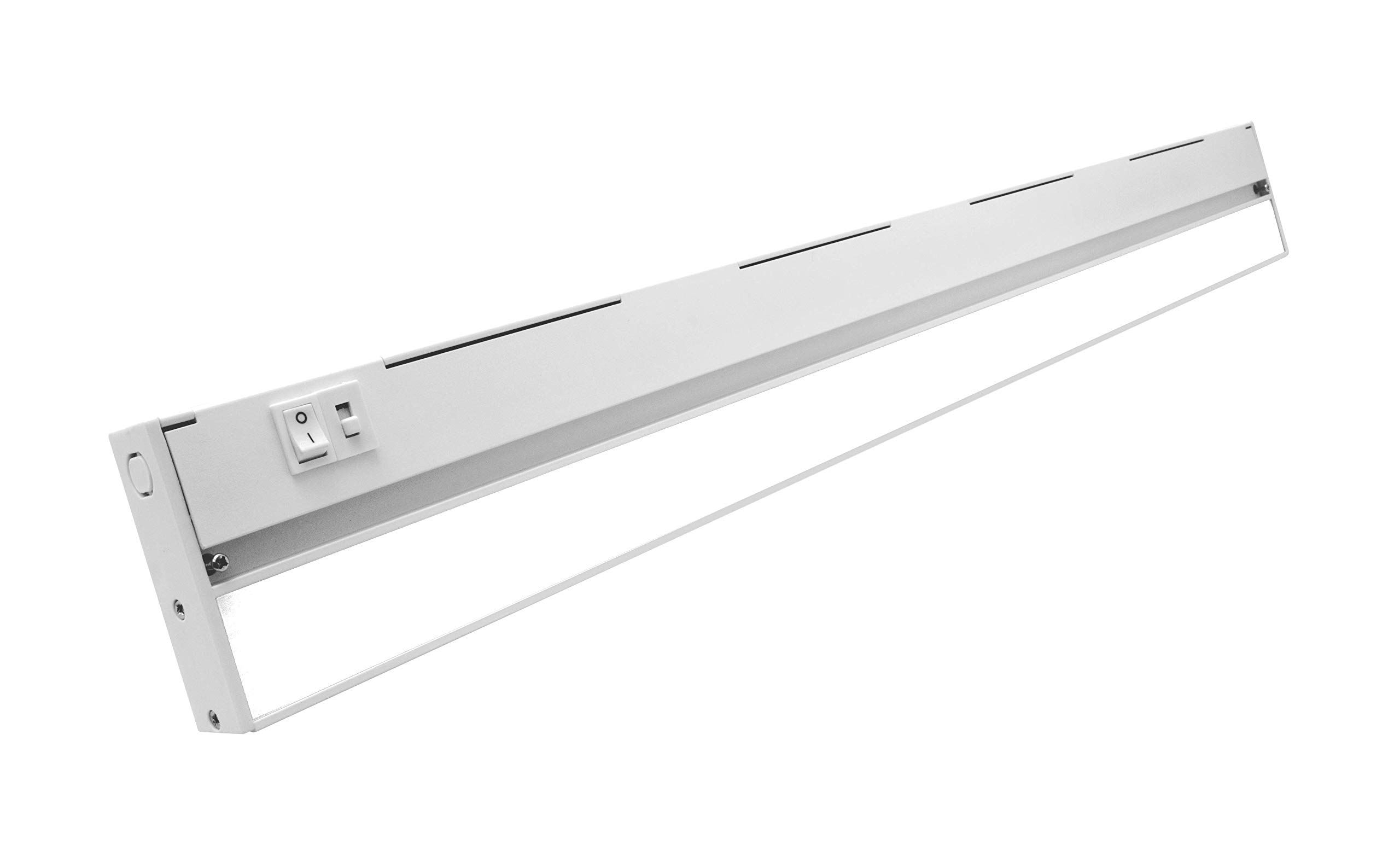 NUC-5 Series 30-inch White Selectable LED Under Cabinet Light (NUC530SWH