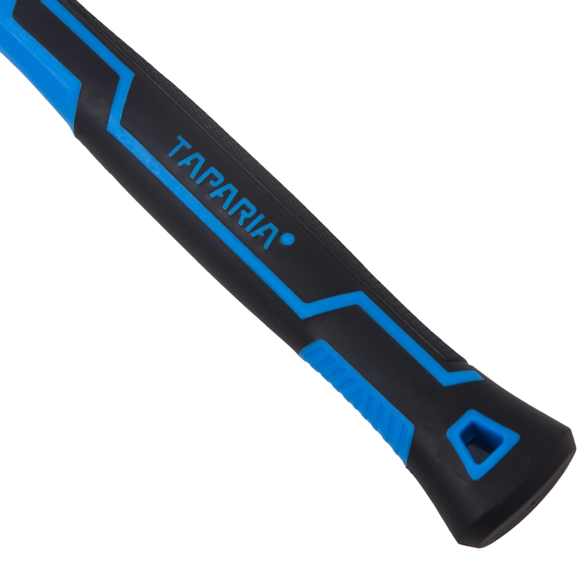 Taparia FH 340B Ball Pein Hammer with Fiberglass Handle (340g)-Shock-Absorbing Rubberized Ergonomic Handle with High Grade Steel Head-Durable and Long Lasting-Home, DIY, Professional, Commercial Use 1
