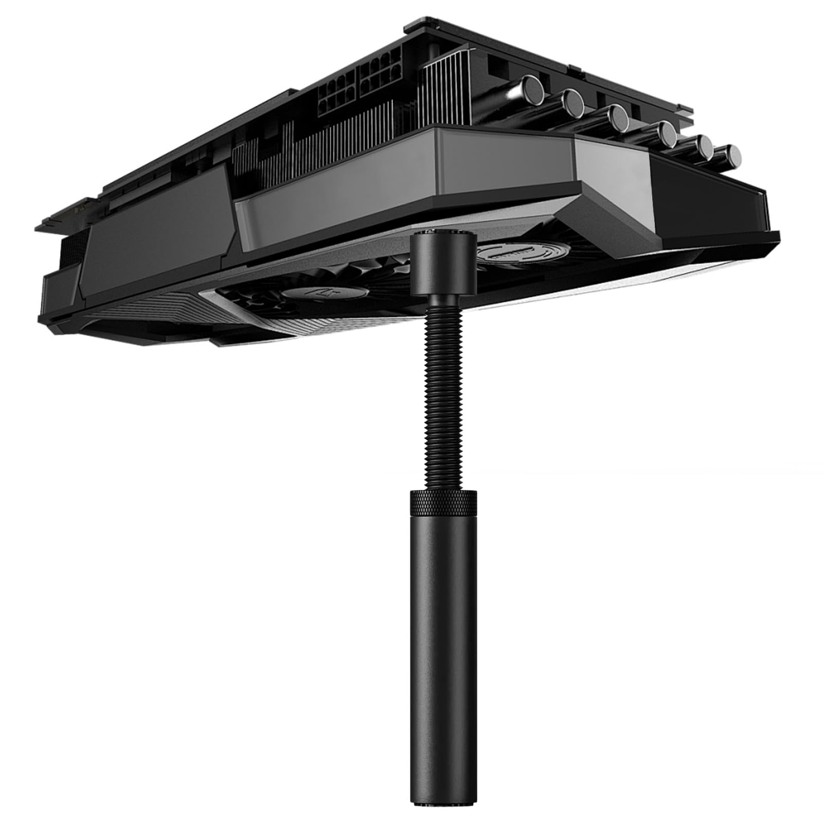 GPU Support Bracket, Universal GPU Sag Bracket Prevents Graphics and Video Sagging, 74-120mm Adjustable Non-Slip Anti-Shock GPU Stand