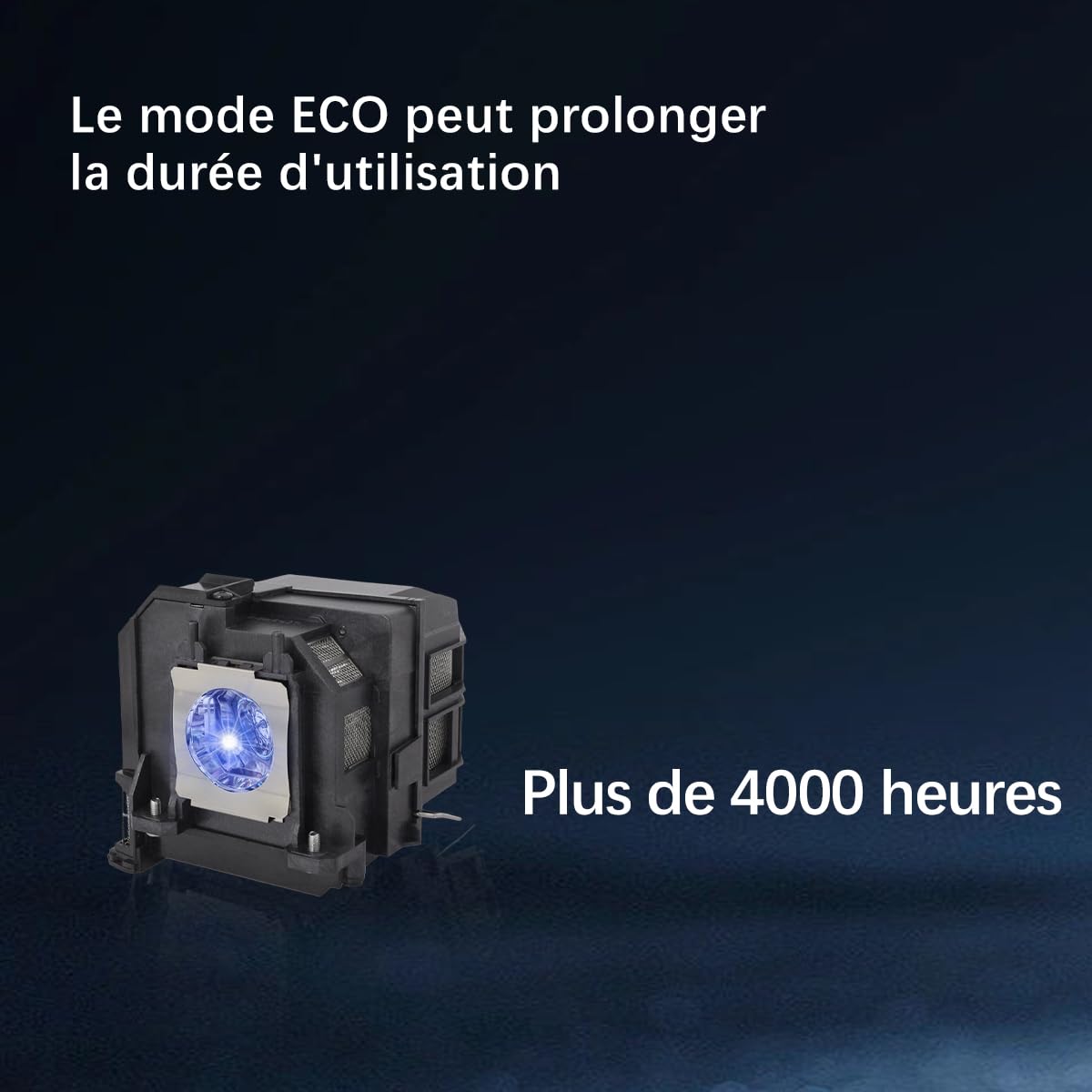 EL PLP90 Lampe de remplacement pour projecteur compatible avec Epson V13H010L90 EB-670 EB-675W EB-675Wi PowerLite 675W EB670 EB675W EB675Wi 675W avec boîtier