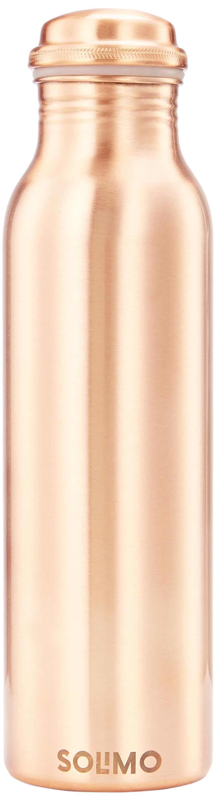 Amazon Brand - Solimo Copper Water Bottle | 100% Pure Copper Water Bottle I Leak Proof & Rust Proof I Copper Bottle for Home, School & Office | Matte Finish | 950 ML (Pack of 1) (B0BRBBK3VK) Amazon Price History, Amazon Price Tracker
