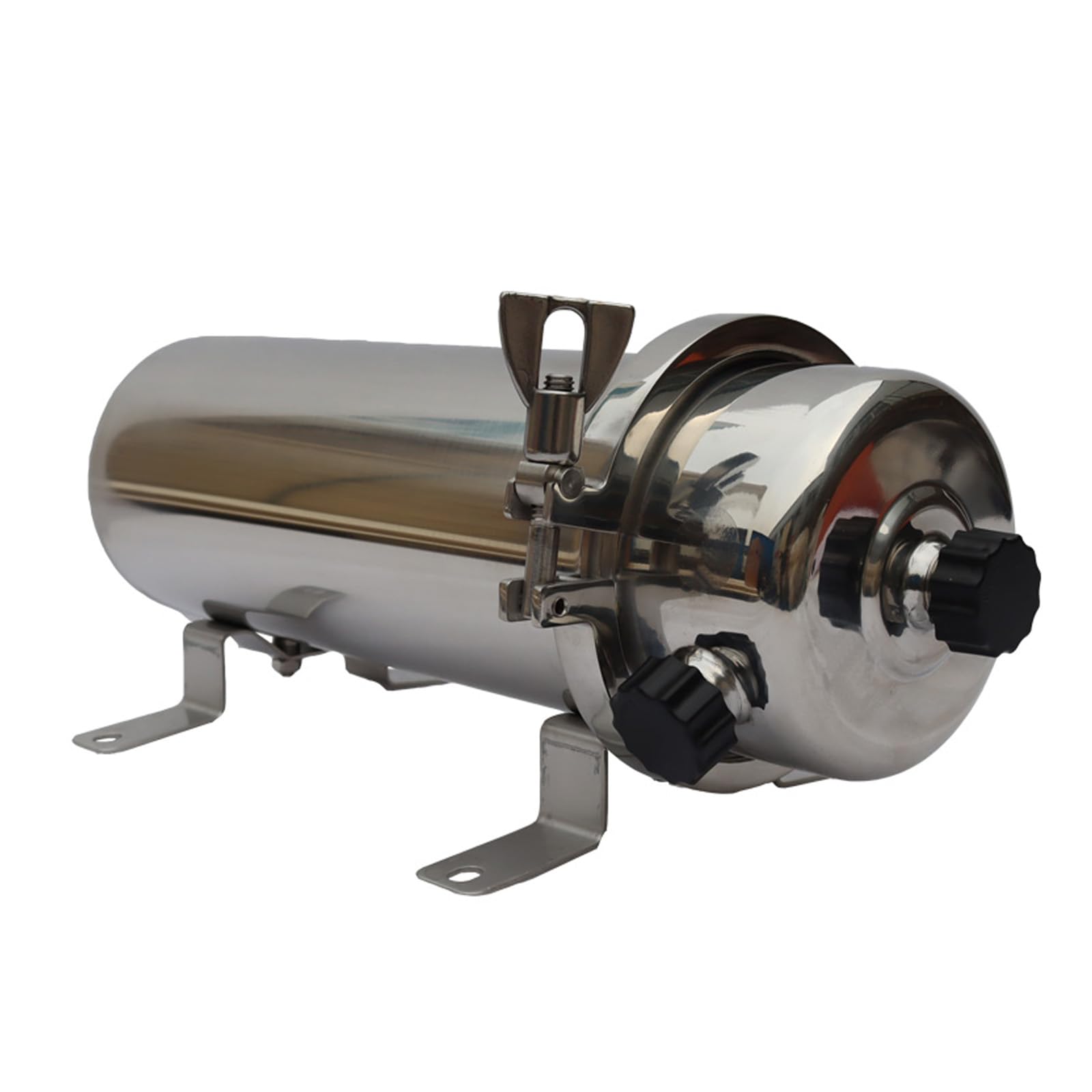 BEILOCKERY 924 GPH Stainless Steel Ultra-Filtration Membrane Filter 0.01 ?m PVDF Ultra-Filtration Membrane Washable Water Purifier External Pressure Water Purifier