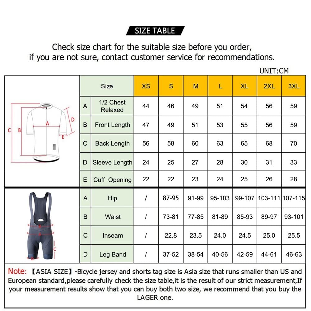 Culotte Ciclismo Hombre Ciclismo Jersey Set clásico Mountain Bike Bib Shorts Kit Reflectante Ropa de Bicicleta Personalizada(White,Asia-M)
