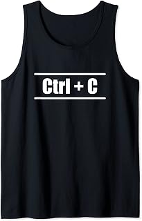Ctrl + C / Ctrl + V - Parent Child Partner Look Copy Paste Tank Top