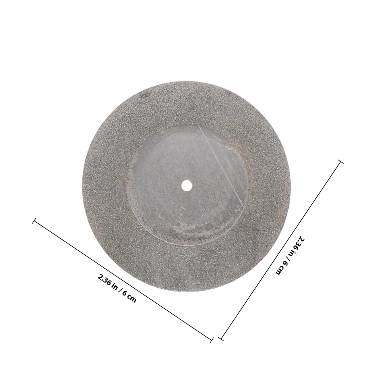 Corundum Rotary Tool Cutting Discs 15pcs Set with 3mm Mandrels Mini Angle Trimming Wheels for Tile Glass Jade Sand Cutting