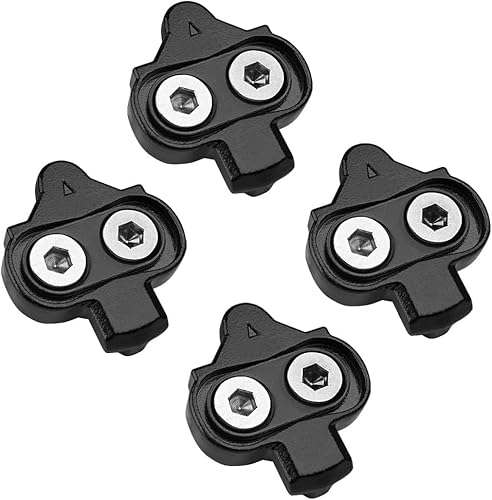 BV Tacos de bicicleta - Compatible con pedales Shimano SPD & Look X-Track para spinning, ciclismo interior y ciclismo de montaña, fácil liberación