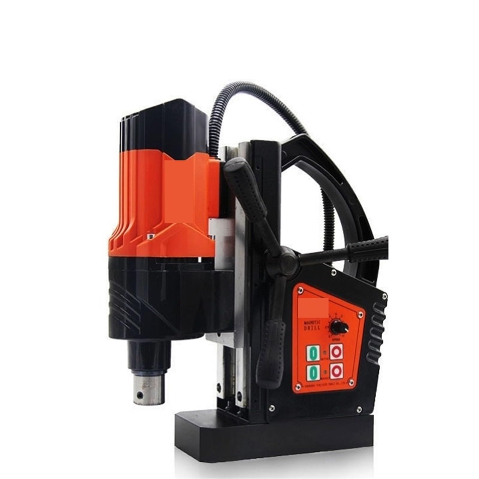 Trapano magnetico 800W elettrico rotante industriale con base magnetica Velocità regolabile Macchina for maschiatura e indietro Macchinari da officina