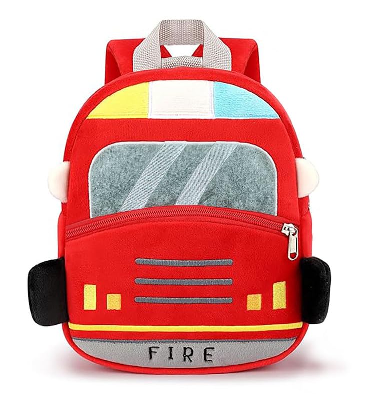 Image of Frantic Cute Backpack for Nursery Children Soft Plush Velvet Cartoon Animal Plush Preschool Mini Travel Bags for Baby Girl & Baby Boy Ideal for Girls, Boys & Toddlers, 2-5 Years