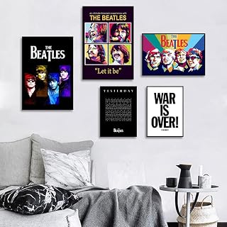 Poster mural The Beatles – 30 x 40 cm – Avec cadre – John Lennon Paul McCartney Ringo Starr George Harrison - Les Beatles, Paul McCartney, John Lennon, RIngo Starr, George Harrison Poster mural The Beatles - 30 x 40 cm - Avec cadre - John Lennon Paul McCartney Ringo Starr George Harrison – Image 3