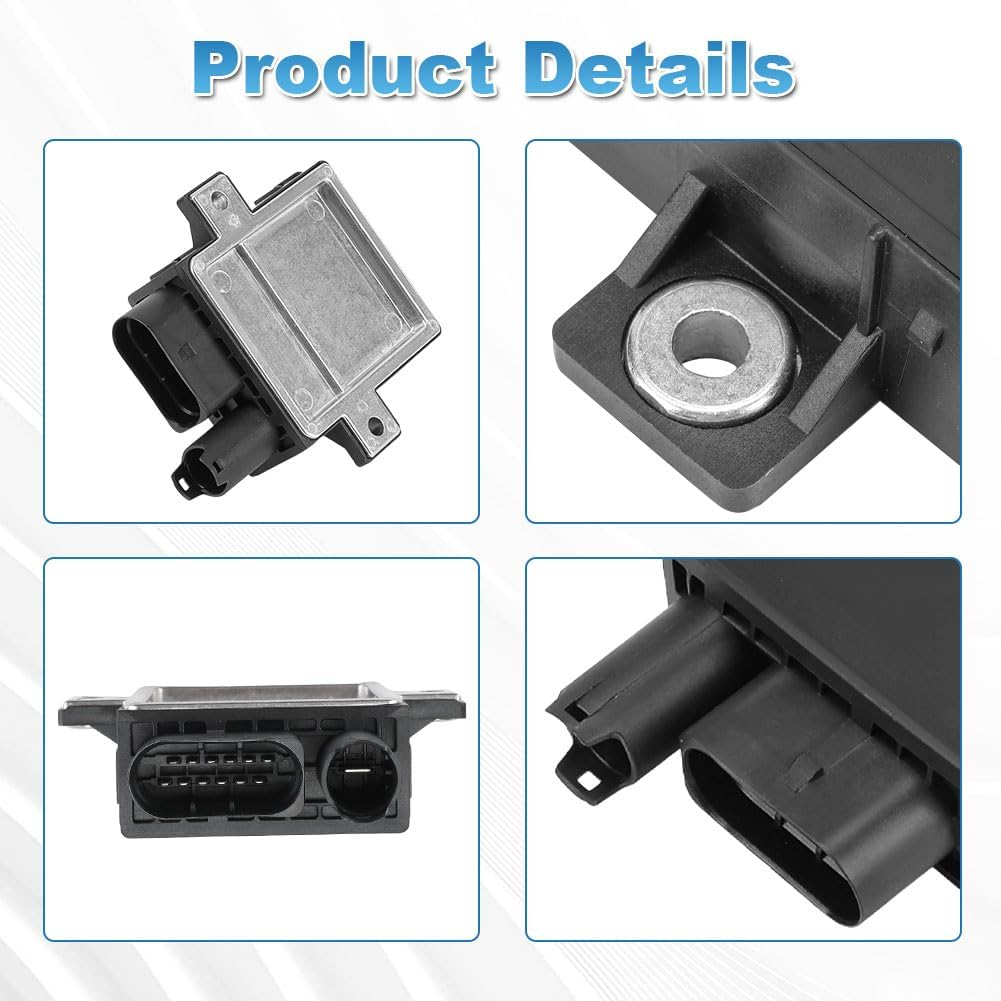 Glow Plug Control Module Compatible with Chevrolet GMC 2500HD 3500HD DURAMAX 6.6 LLY 2004-2005 Replacement for 8973796350 0000984143