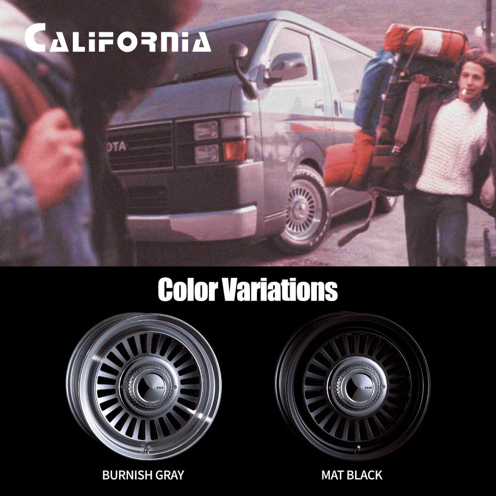 Amazon.co.jp: CRIMSON クリムソン DEAN CALIFORNIA 17×7.5J 6H