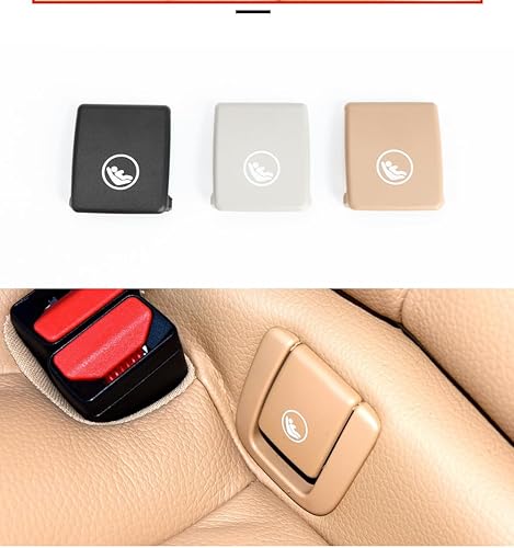 Miniatura 6 de Cubierta de anclaje de asiento infantil ISOFIX Cubierta de sujeción 31685072 para Volvo V60 V90 XC40 XC60 S60 S90 Asiento trasero de coche Hebilla